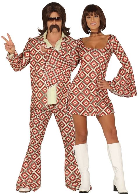 Couples Vintage Disco Dancers Fancy Dress Costumes | Disco outfit, 70s party outfit, Disco costume