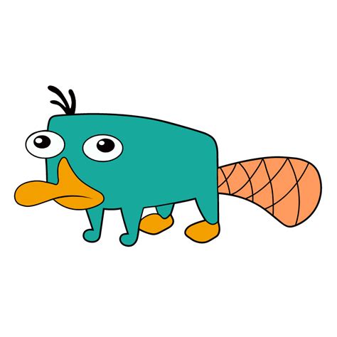 Phineas and Ferb Perry the Platypus Sticker - Sticker Mania