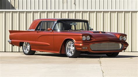 1960, Cars, Classic, Ford, Thunderbird, Tangerine Wallpapers HD / Desktop and Mobile Backgrounds