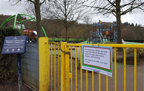 Priory Park playground remains closed, others open but reviewed weekly