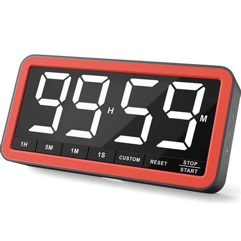 Buy VOCOO Digital Kitchen Timer with 7.8” Extra Large Display, Magnetic ...