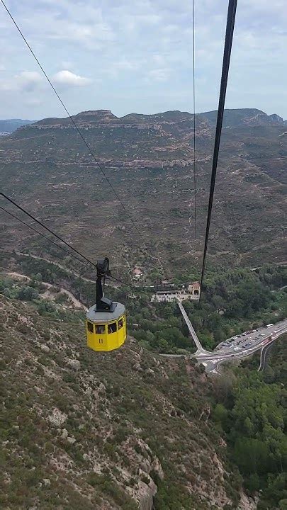 Telesferico barcelona Santa Maria de Montserrat Abbey montañas ⛰️ mountain cable car - YouTube