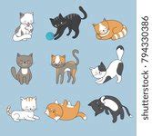 Cartoon Cat Clipart Free Stock Photo - Public Domain Pictures