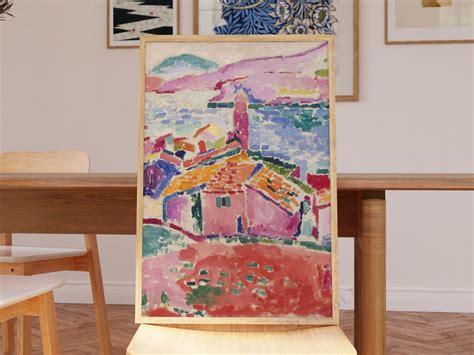 Henri Matisse Print, Les Toits De Collioure Full Bleed Summer 1905 ...