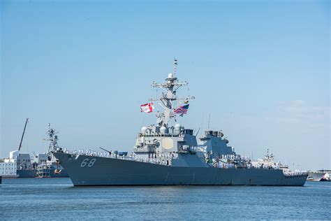 USS The Sullivans (DDG 68) and USS Donald Cook (DDG 75) arrive in ...