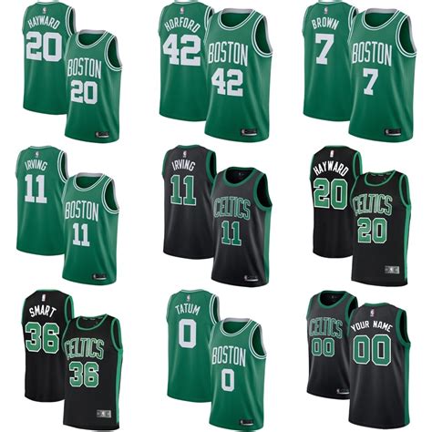 China Boston Celtics Black/Green Swingman Statement/Icon Edition ...