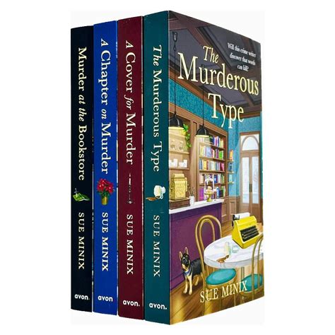 The Bookstore Mystery Series By Sue Minix 4 Books Set (Murder at the ...