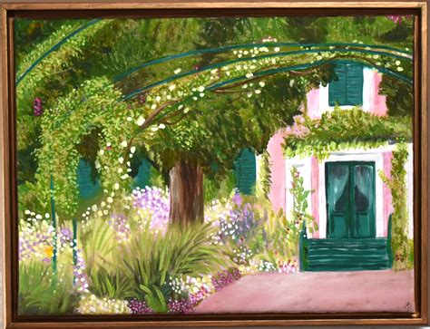 Entrance GArdens to Claude Monet’s House – janebalshaw creative studios