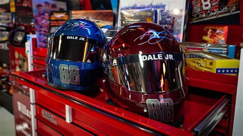 Dale Earnhardt Jr. Autographed Helmet | J463 | The Eddie Vannoy ...