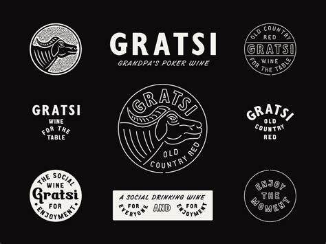 GRATSI WINE by Jonathan Schubert on Dribbble