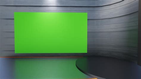 Tv Studio Background Green Screen