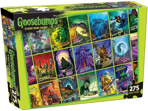 Goosebumps Book Cover Puzzle, 275 Pieces, Cobble Hill | Puzzle Warehouse