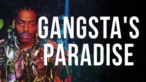 Gangsta's Paradise - Coolio (Lyrics) feat. L.V. - YouTube