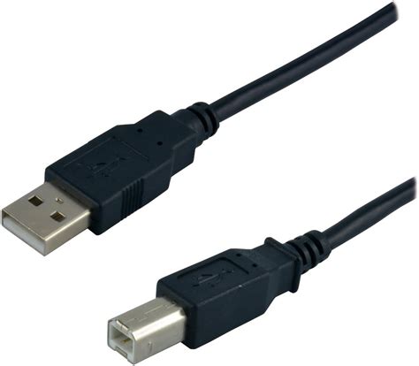 Amazon.com: Male Type A/B USB 2.0 Cable - 5 m (MC922AB-5M) : Electronics