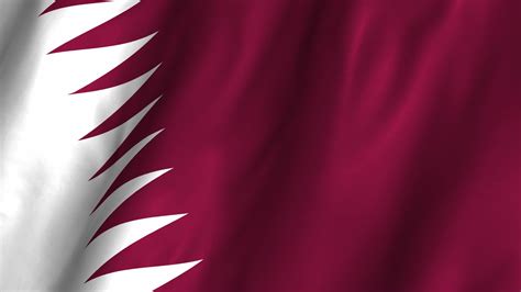 Qatar Waving Flag Stock Video 12357203 | HD Stock Footage