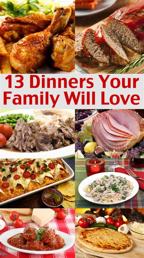 Easy Family Menu Ideas - Dinners Your Family Will Love in 2020 ...