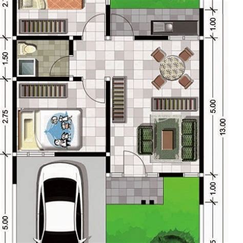 Desain Rumah Ukuran 6x10 - Homecare24