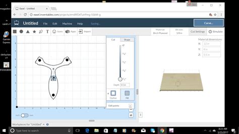 Using Inventables Easel to import an image, and convert to a product ...