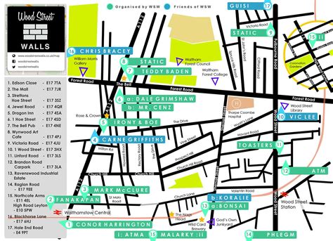 Amsterdam street art map - Street art Amsterdam map (Netherlands)