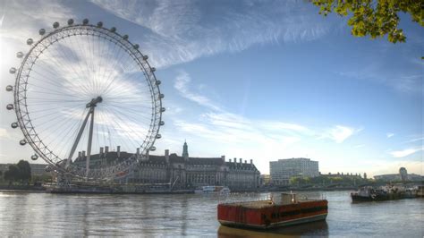 Download London Man Made London Eye 4k Ultra HD Wallpaper