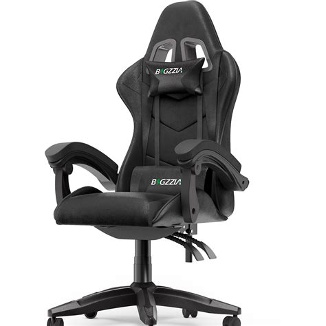 Gaming Chair with Headrest and Lumbar Support