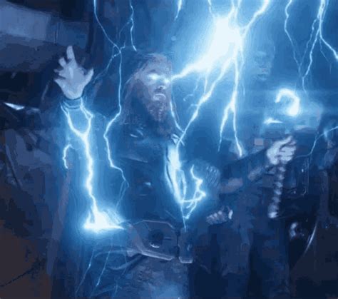 Thor Thunder GIF - Thor Thunder Marvel - Discover & Share GIFs