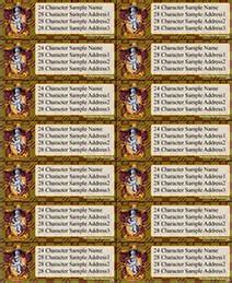 Gryffindor Personalized Address Labels - THLOG