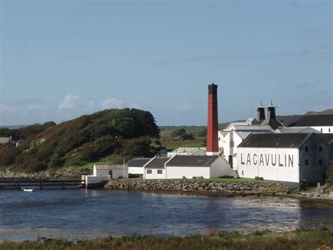 GrapeScot: Lagavulin Distillery - slow production and good wood policy makes great whisky.