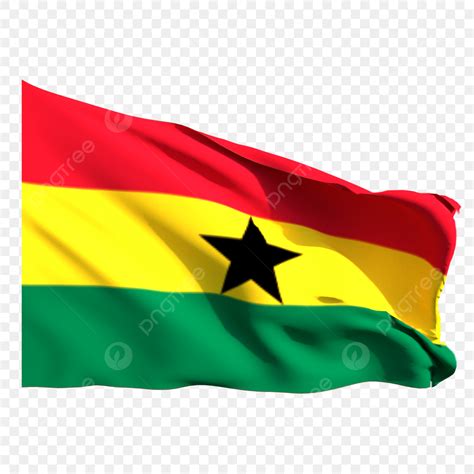 Ghana Flag Clipart Transparent PNG Hd, Ghana Flag Waving, Ghana Flag, Ghana Flag Waving ...