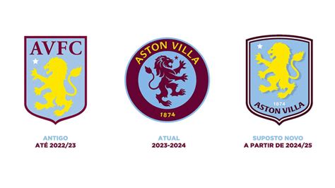 Suposto novo escudo do Aston Villa circula nas redes sociais » MDF