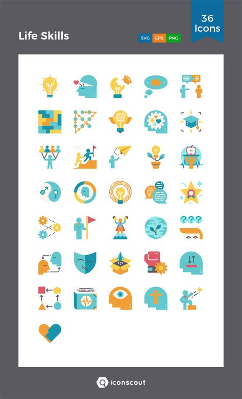 Download Life Skills Icon pack Available in SVG, PNG & Icon fonts ...