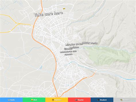 Granada Neighborhood Map