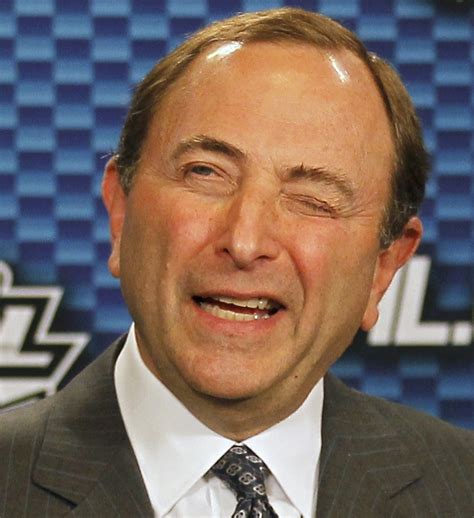 Gary Bettman | Pucked in the Head