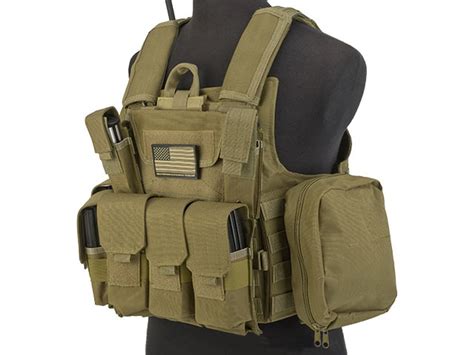 USMC Style C.I.R.A.S. Type Force Recon Tactical Vest w/ Full Pouch ...