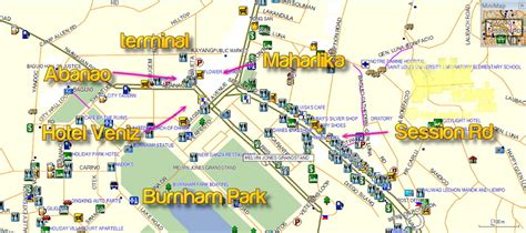 Map Of Baguio City Tourist Spots