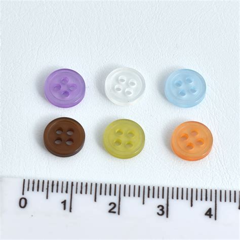 Shirt Buttons 8mm Pack of 6 - Fabric8