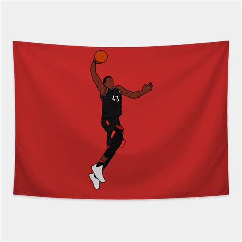 Pascal Siakam Dunk - Pascal Siakam - Tapestry | TeePublic