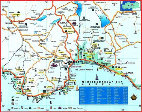 Large Antalya Maps for Free Download and Print | High-Resolution and ...