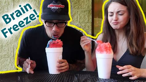 BRAIN FREEZE CHALLENGE! - YouTube