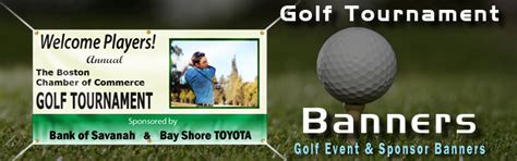 Golf Event Banners - Orange County Signs