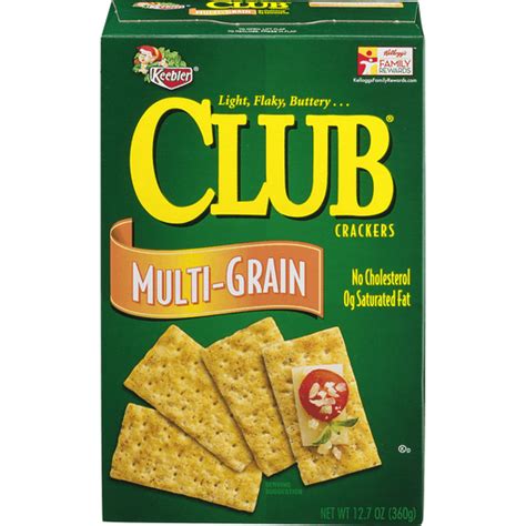 Club Crackers, Multigrain 12.7 oz | Wheat & Multi-Grain | D'Agostino