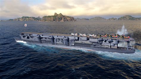 World of Warships: Legends now has aircraft carriers