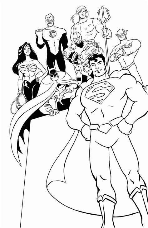 Lego Justice League Coloring Pages - Coloring Home