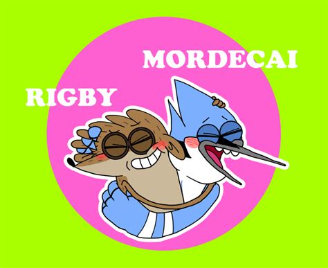 Mordecai and Rigby by OysteIce on DeviantArt