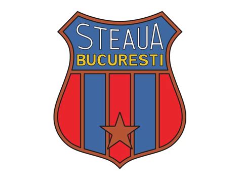 Steaua București 80s Logo PNG vector in SVG, PDF, AI, CDR format