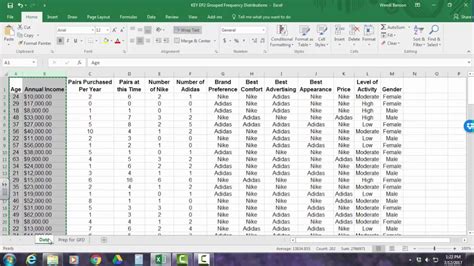 How To Make A Frequency Distribution Table In Excel – Two Birds Home