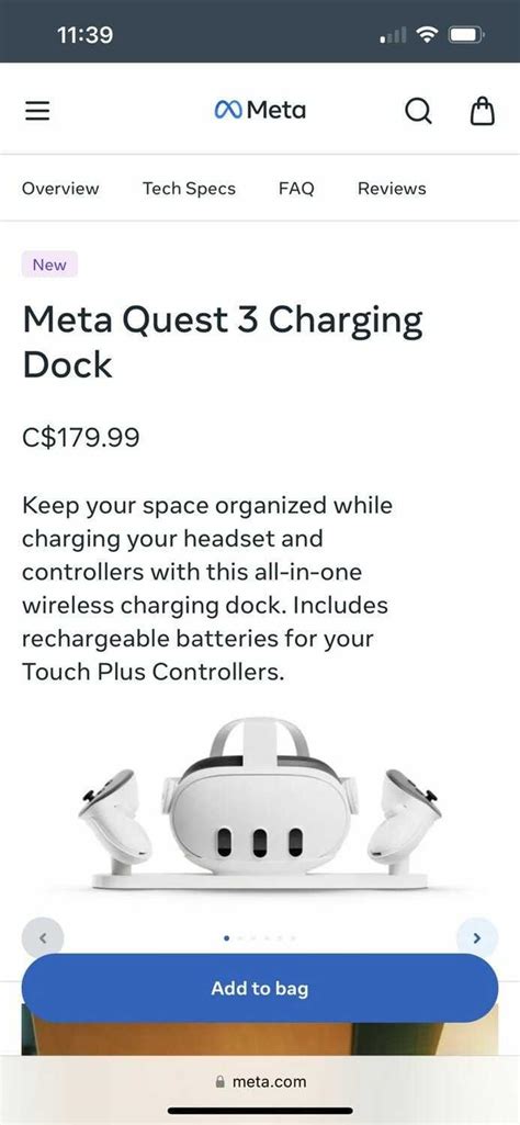 Best Meta Quest 3 Charging Dock for sale in Victoria, British Columbia ...