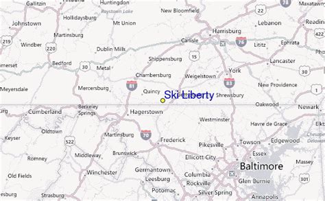 Ski Liberty Ski Resort Guide, Location Map & Ski Liberty ski holiday ...