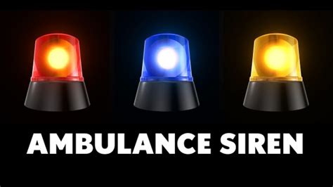 Ambulance Siren Light, Motion Graphics | VideoHive