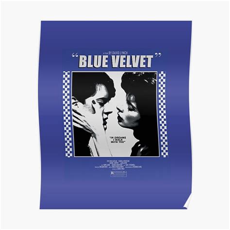 "Blue Velvet Movie Poster" Poster for Sale by cuteviscera | Redbubble